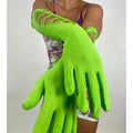 Green Braided Gloves 1-1 READY TO SHIP