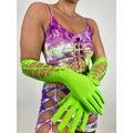 Green Braided Gloves 1-1 READY TO SHIP