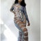 Animal Skin Catsuit - Size medium one of a kind